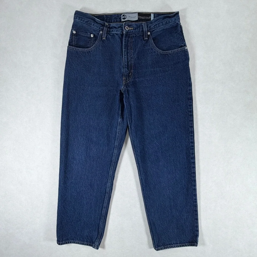 Levis SilverTab 94 Baggy Jeans Mens 32x30 Indigo Blue Denim